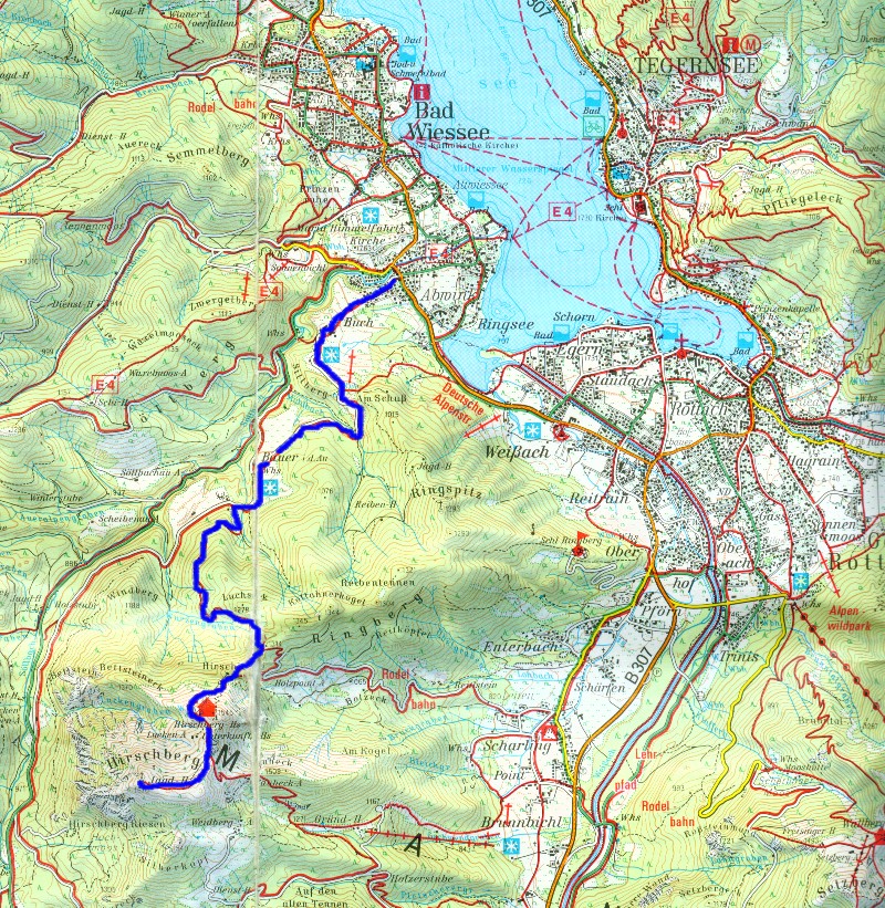 Bergtour zum Hirschberg